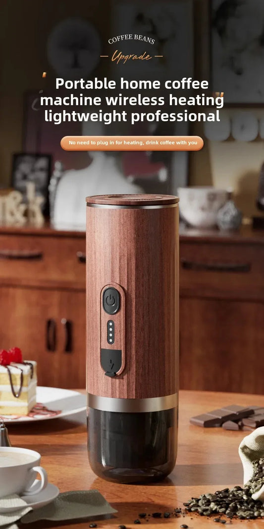 Elevate Your Coffee Experience with Our Portable Capsule Coffee Machine!