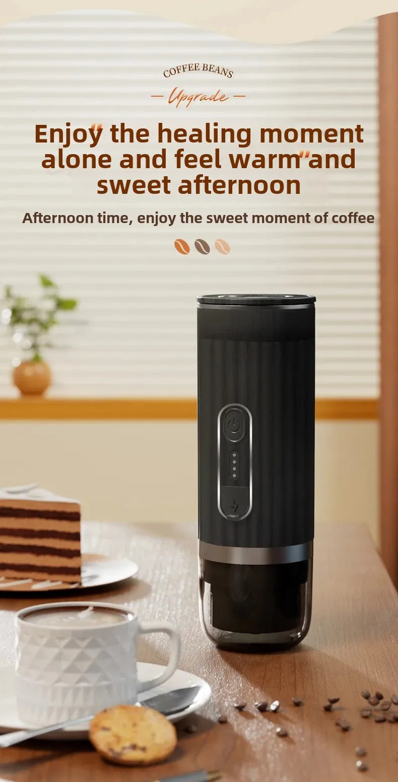 Elevate Your Coffee Experience with Our Portable Capsule Coffee Machine!